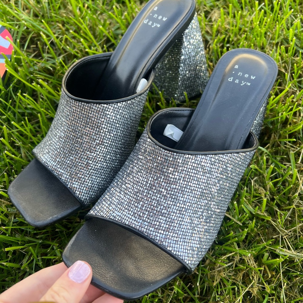 Disco block heels
